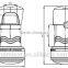 High quality ku band Single universal LNB GKF-2131