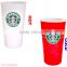 Best business idea complimentary giveaways color changing plastic tumbler