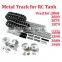 Henglong rc tank tracks rc tank parts metal wheel henglong tank part