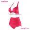 Mature women sexy red string bikini
