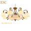 The SPANISH Marble copper chandelier