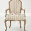 French style wooden armchair(CH-859-OAK)