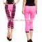 whole sale sexy fake two pieces leggings for women half yoga pants