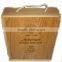 factory wholesale wine bottle gift box,Custom wooden wine box,high quality wine box wood