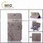 Mobile phone case for HTC M8/ M8 mini with flower pattern and card slots flip case cover for HTC m8/ m8 mini