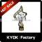 KYOK windows design curtain rod accessories cheap price curtain rod finials ,Rustic chrome curtain rod finials