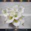 pu material flowers real touch calla lily