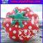 Large airtight inflatable strawberry for advertising