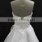 New sweetheart nice design organza layers skirt fiber optic wedding dress