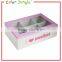 Jewelry box with mirrow for kids, square shaped boxes for jewelry wholesale