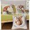 Decorative embroidered woven sofa cushion cover and pillow cover