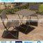 Wholesale Cheap Outdoor Resin Wicker 3PC Bistro Set Folding Chiar