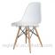 Brand new plastic chair with wood leg made in China