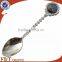 custom funny engraved metal silver cast iron spoon with printed logo