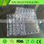 24 Holes rectangular clear transparent plastic quail egg cartons