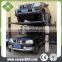 four post car parking stacker; 2 level hydraulic parking system; dual purposing usage for vehicle parking and repairing