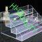 4 tiers acrylic nail polish displays rack, acrylic cosmetic display stand