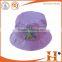 hot sale cheap custom bucket hat 100% cotton twill with custom embroidery