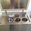 Six Ice Bucket/6 Barrel Automatic Snow Flake Ice maker