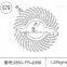 40mm Round aluminum LED Heat Sink