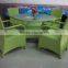 outdoor furniture coffee shop comfortable elegant chat rattan garden set YPS001