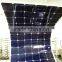 Lowest Price 200w 34V Semi Flexible Solar Panel Monocrystalline Silicon Solar Cells