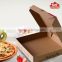 Cheap Custom Pizza Box,pizza packing box, corrugated paper packaging box for Pizza