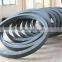 cutting and machining steel roll ring with forging jiangyin