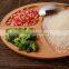 cheap wood divided dinner plates for restaurant