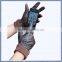 Wholesale High quality Fashion black leather gloves women touch gloves