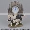 Country Sytle Farm Polyresin Wall Clock