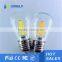 360 led bulb UL listed tubular t30 vintage edison light bulb 40w 230v/ glass cylinders bulb