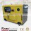 low noise portable generators for sale, 5 kw electric power plant with air cooled system