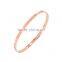 Memories Bangles With Customize Design Word 'I LOVE YOU TO THE MOON AND BACK' With 4mm/7mm Width
