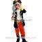 Halloween costume Caribbean cosplay clothing for child