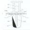 Ceramic silicon nitride bonded silicon carbide(NSIC/Si3N4 bonded SiC) riser tube for aluminium industry