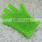 High quality Kitchen Heat Resistant Silicone Glove/ Oven Pot Holder Baking BBQ Cooking Mitts