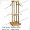 POP customer design wooden garment rack YM15011