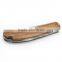 Factory outlet knife camping knife stainless steel blade with wooden handle