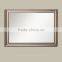 Stainless Steel Frame Bathroom Mirror and Shelf