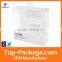 Custom size clear square plastic box, transparent hard pp plastic packaging gift box