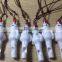 Different hand-print ceramic whistle for children toy