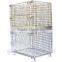 made in China heavy duty stackable Folding warehouse steel wire cage
