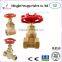 High quality gate valve brass for mini size