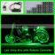 Motorcycle LED Lighting Kit - Multi-Strip Remote Activated RGB Color Changing Kit