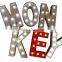 Custom popular marquee letters light