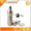 Double wall vacuum stainless steel drinking bottle