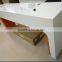 luxurious artificial marble stone reception desk,solid surface countertop