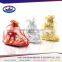 Latest Arrival trendy style small drawstring gift bags for candy made in china
