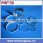 Transparent round borosilicate toughened glass discs